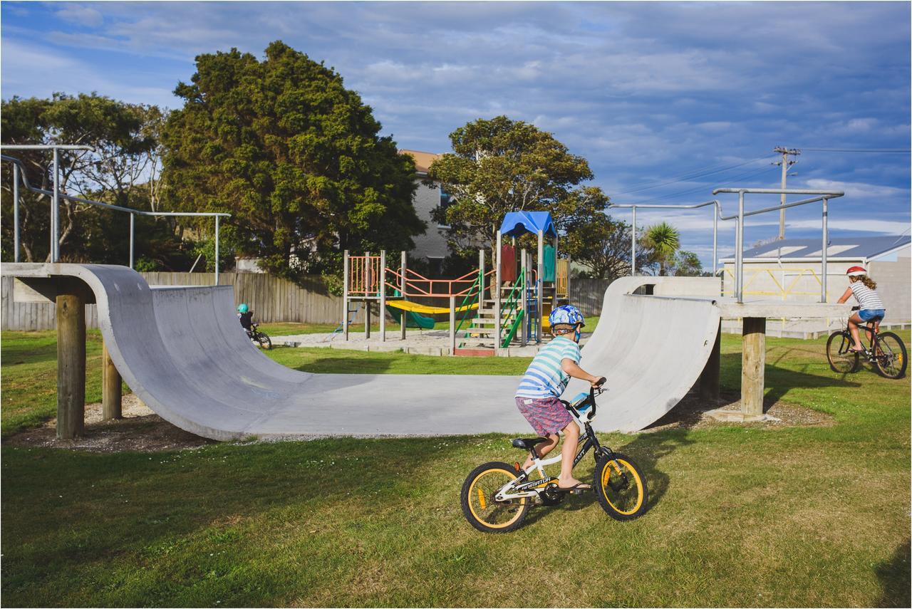 Kowhai Flat Pounawea Bagian luar foto