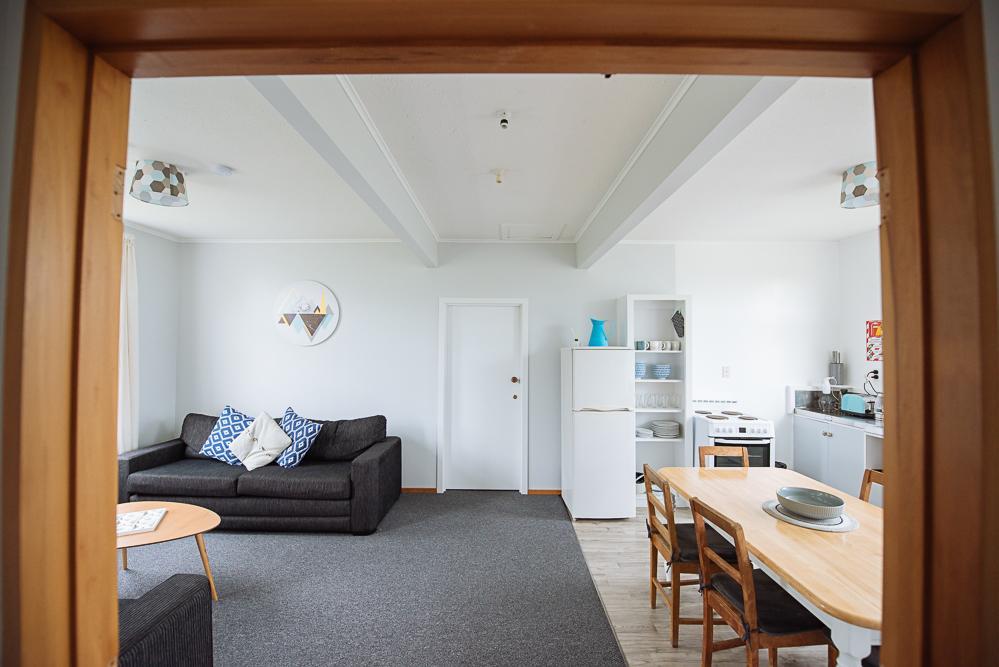 Kowhai Flat Pounawea Bagian luar foto